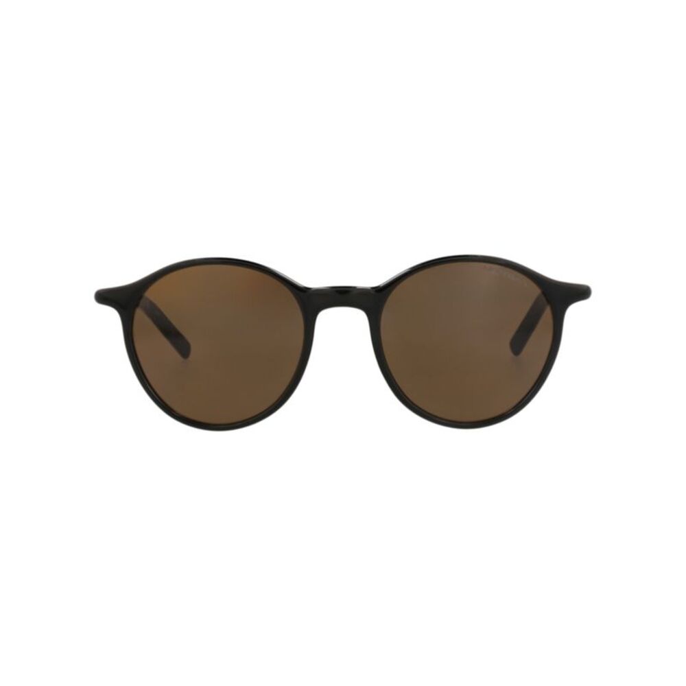 Montblanc Round-Frame Recycled Injected Acetate Sunglasses Black Mens